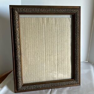 1990’s wooden carved look picture frame for an 8” x 10” picture table top/hang
